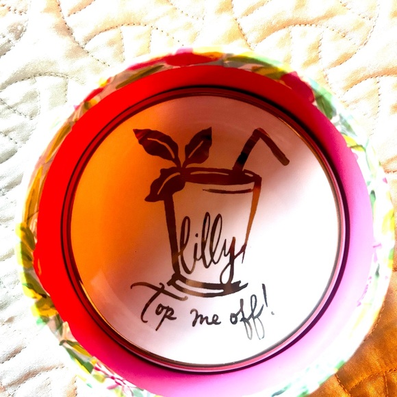 Lilly Pulitzer Ceramic Coasters Set - Blue, Green, Pink - Picture 3 of 7